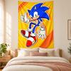 Sonic Tapestry Highquality for Decorating Living Room Bedroom Dorm Walls Ideal As Bedroom Wallart Orholiday Gift