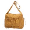 Women's Drawstring Shoulder Bag Sports Crossbody Bag Lightweight Storage Bag