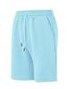 Herren-Shorts in Übergröße für den Sommer, Lässige Passform, Atmungsaktiv, Leicht dehnbar, Tunnelzugbund, Gerades Bein, Jacquard-Stoff