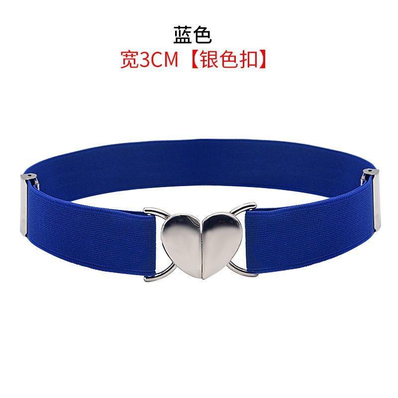 Contemporary Womens Elastic Waist Band With Smooth Buckle Fashionable Design For Occasion Every