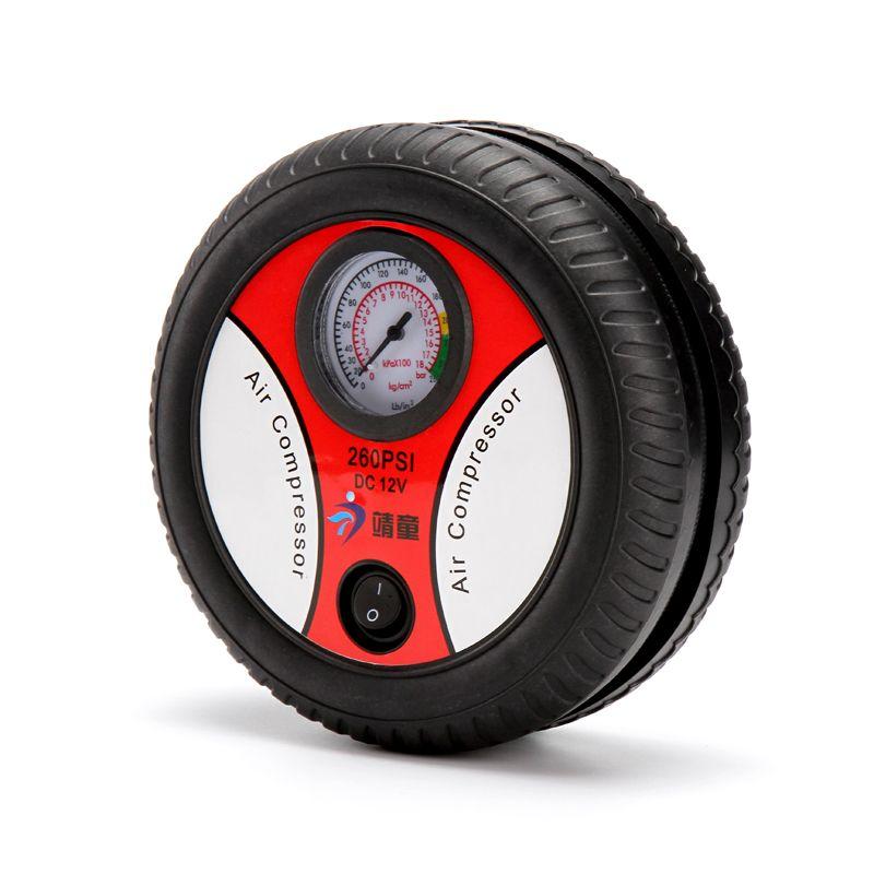 Vehicle Air Pump Car Electric Air Pump 12V Car Tire Emergency Pump Special Offer Black Edge Ordinary Air Pump