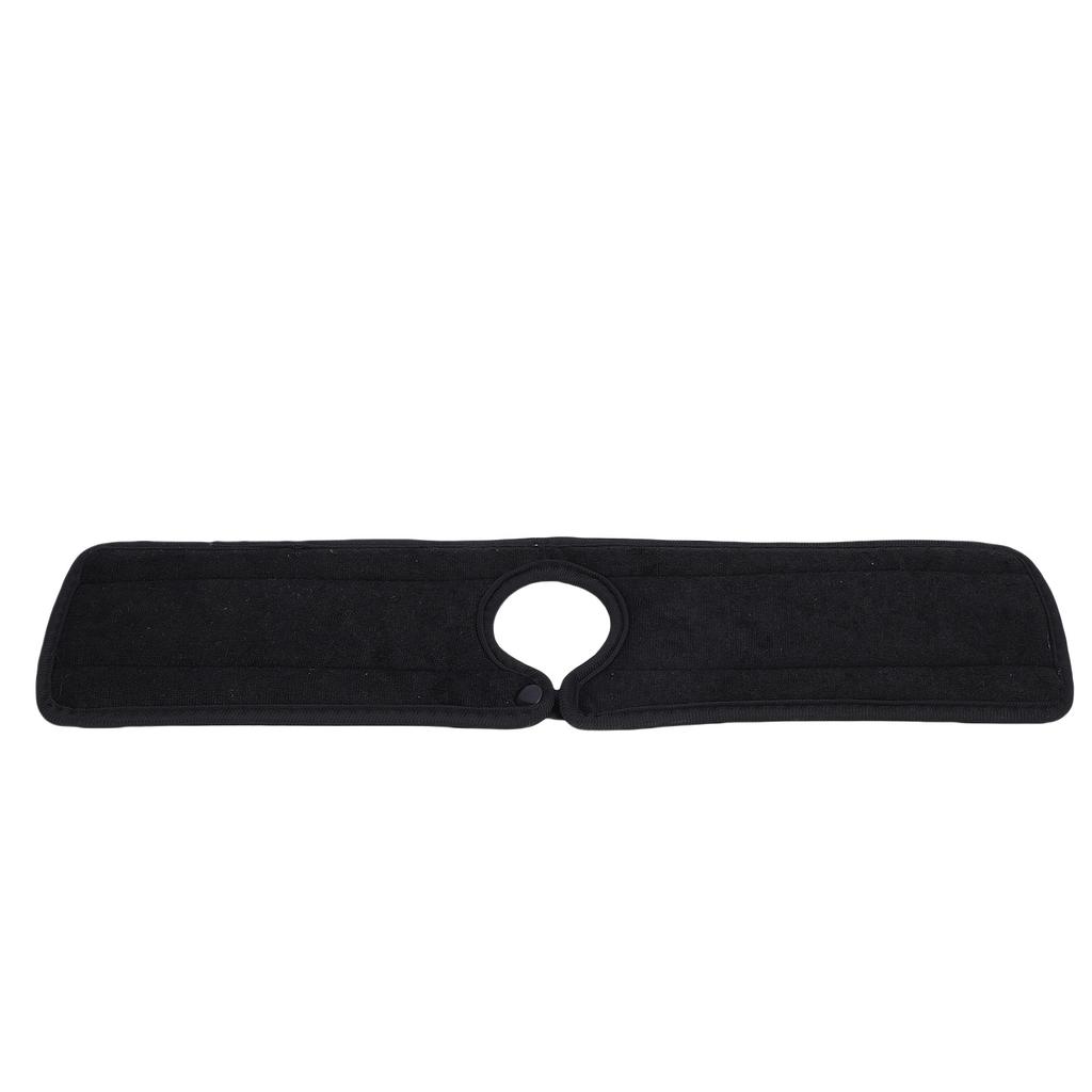 Sink Mat Drip Catcher Guard Faucet Mat for Sinks Absorbent Washable Counter Protector Drying Pad for Kitchen Bathroom RV Black