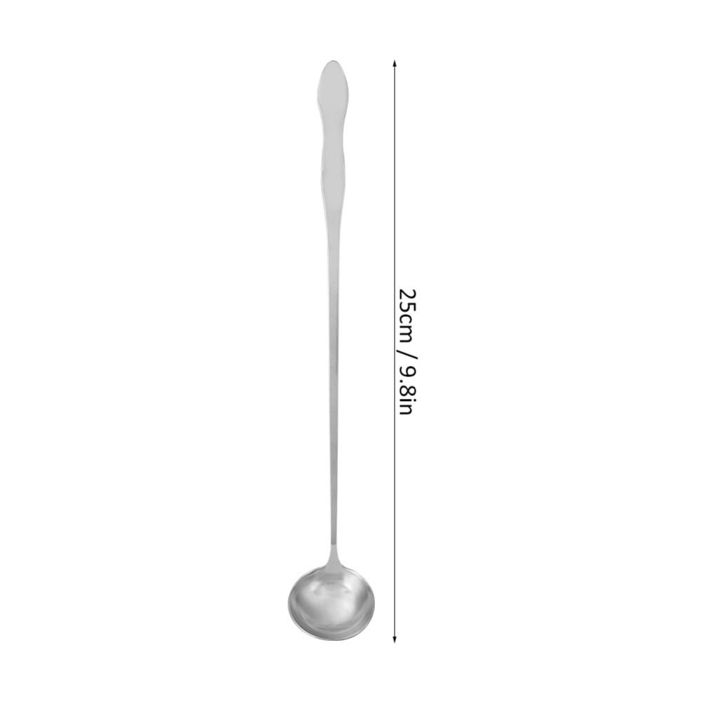 Stainless Steel Long Handle Bar Mixing Spoon Reusable Candle Mixing Spoon Candle Stirring