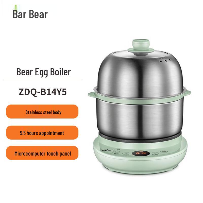 Bear Electric Egg Cooker & Steamer CN plug (adapter included)
