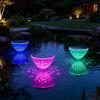 Floating Solar Pool Lights with Colorful LED Waterproof Design Perfect for Pond Fountains and Backyard Decorations