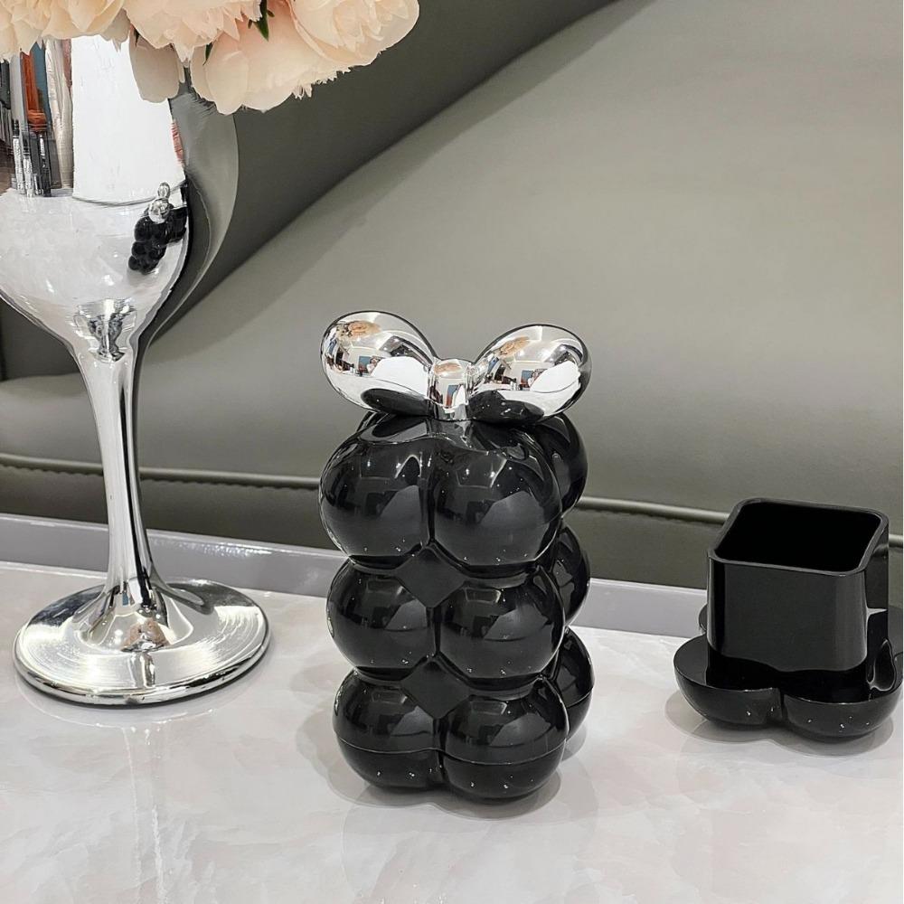 High-end Plastic Toothpick Holder Mini Household Toothpick Box Cotton Swab Box For Living Room