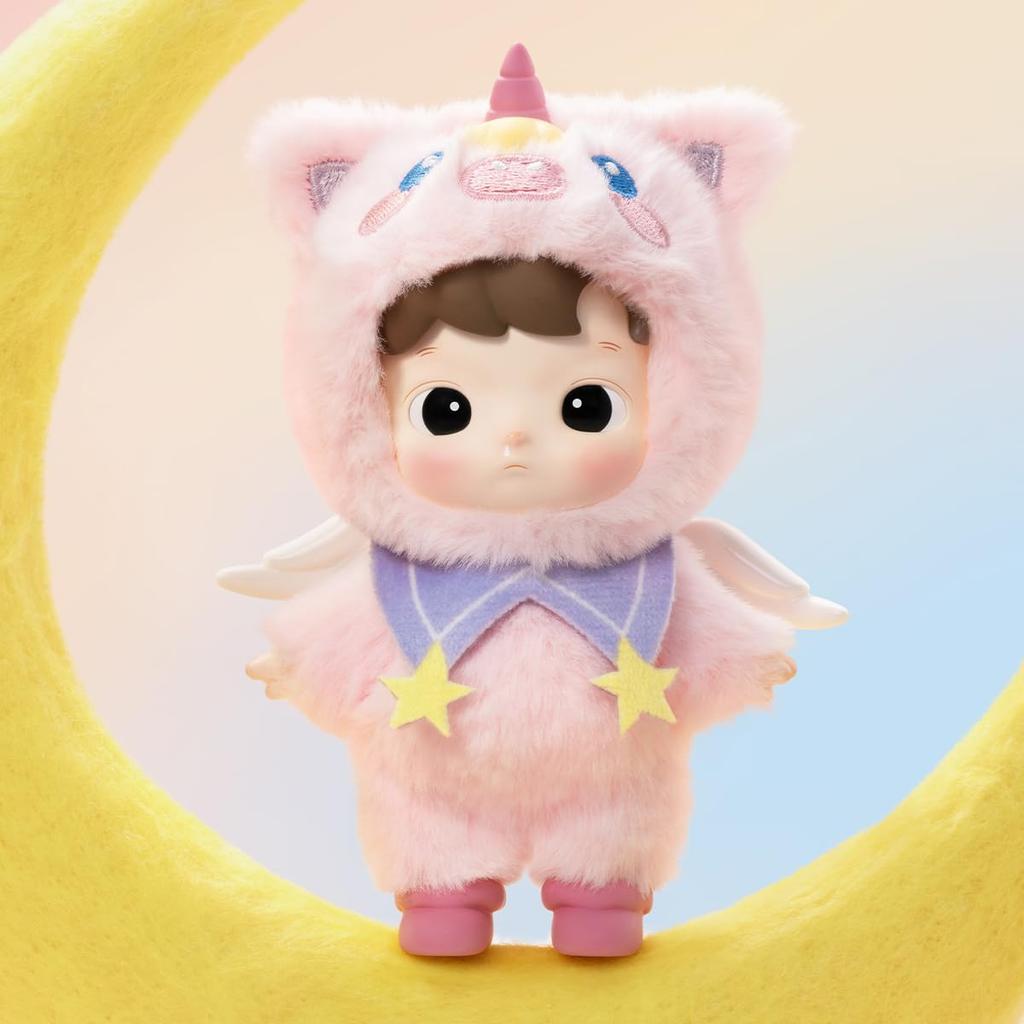 POP MART HACIPUPU Seninle Sarıl Dizisi [1 Adet] Pop Mart Gachapon Sürpriz Kutu Figür Plastik Model Premium Oyuncak PVC Yumuşak Vinil Orijinal Karakter