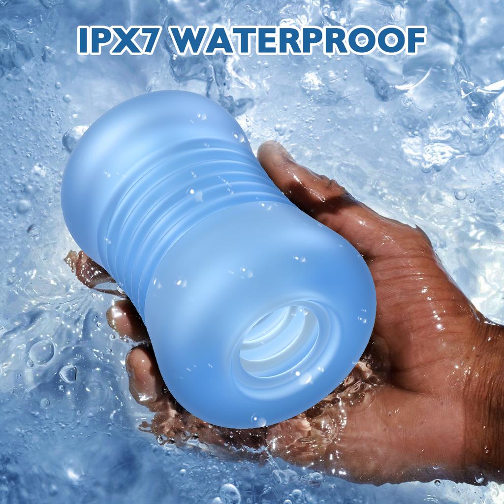 TPE Artificial Vagina Dual Channel Glans Sucking Sex Toys for Men Portable Male Masturbator Cup Delay Ejaculation Penis Massage