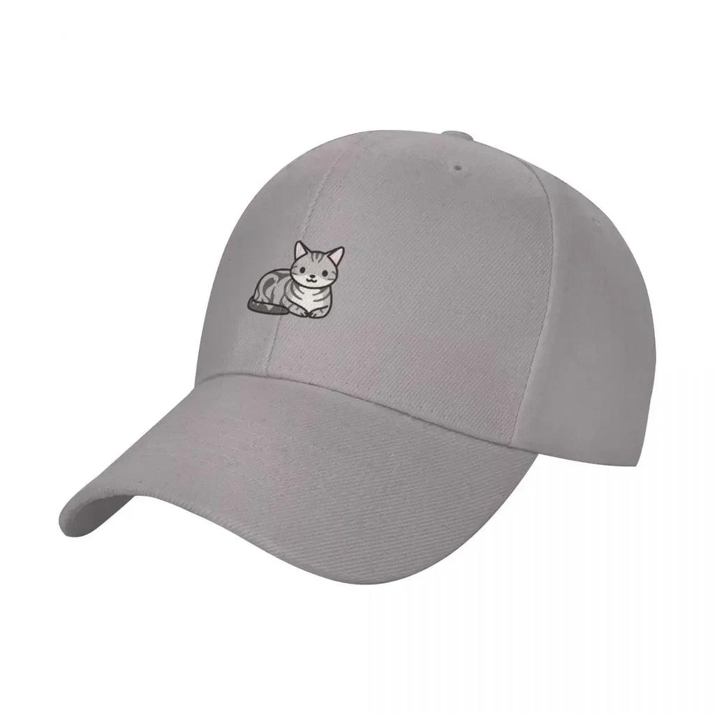 American Shorthair Cat Baseball Cap |-F-| Trucker Hat Military Tactical Cap Hats Man Women's