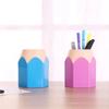 1pc creative colored pencil head contrasting pen holder, multifunctional storage pen holder for student stationery desktop