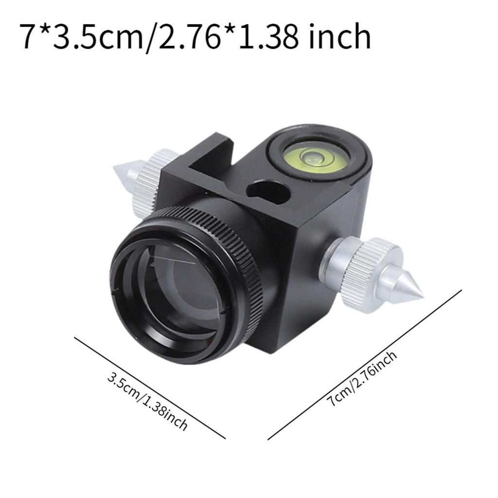 Mini Prism Surveying Mini Prism for Instuements ADS103 Sturdy for Total Station Smooth Land Surveying Tool for Total Station