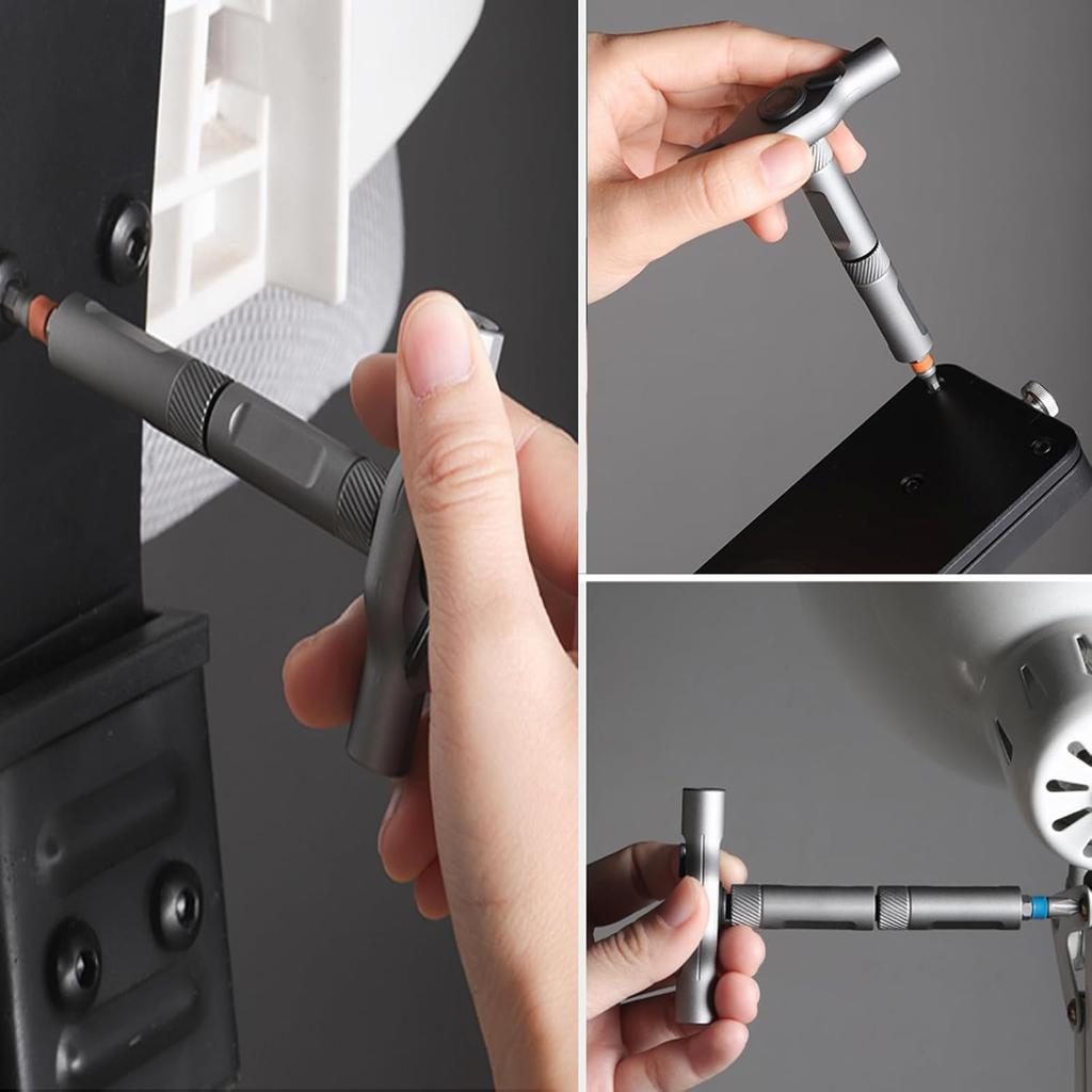 24 In 1 Multi Bit Magnetic Screwdriver Set Multifunctional Toolbox Household Wrench Screwdriver Tool Combination Kit