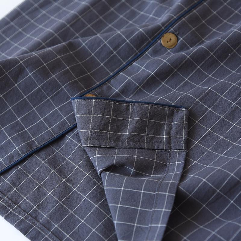 Set Pigiama Estivo per Coppia: Completo da donna a quadri in cotone a maniche corte con pantaloncini, Pigiama casual taglie forti da uomo