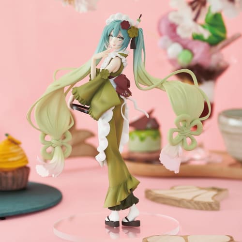 

Furyu Hatsune Miku Excd Creative Figure SweetSweets Matcha Parfait Figure Furyu Official Merchandise