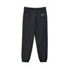 Skechers Solid Color Simple Breathable Slim Fit Casual Drawstring Knit Sports Pants Men Bottoms Carbon-Black P424M045