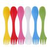 Environment Protection Fruit Fork Bottle Opener Fork Plastic Spoon Spoon Fork Spork
