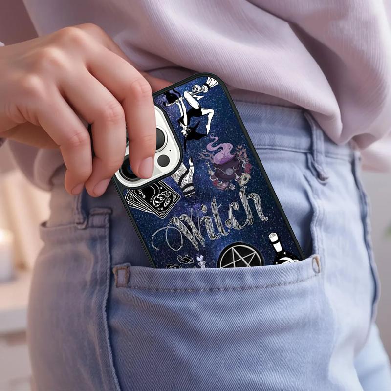 Witchy Goth Magic Phone Case For iPhone 17 Air 15 16e 14 13 Pro Max Coque 12 11 Pro Max PLUS cover