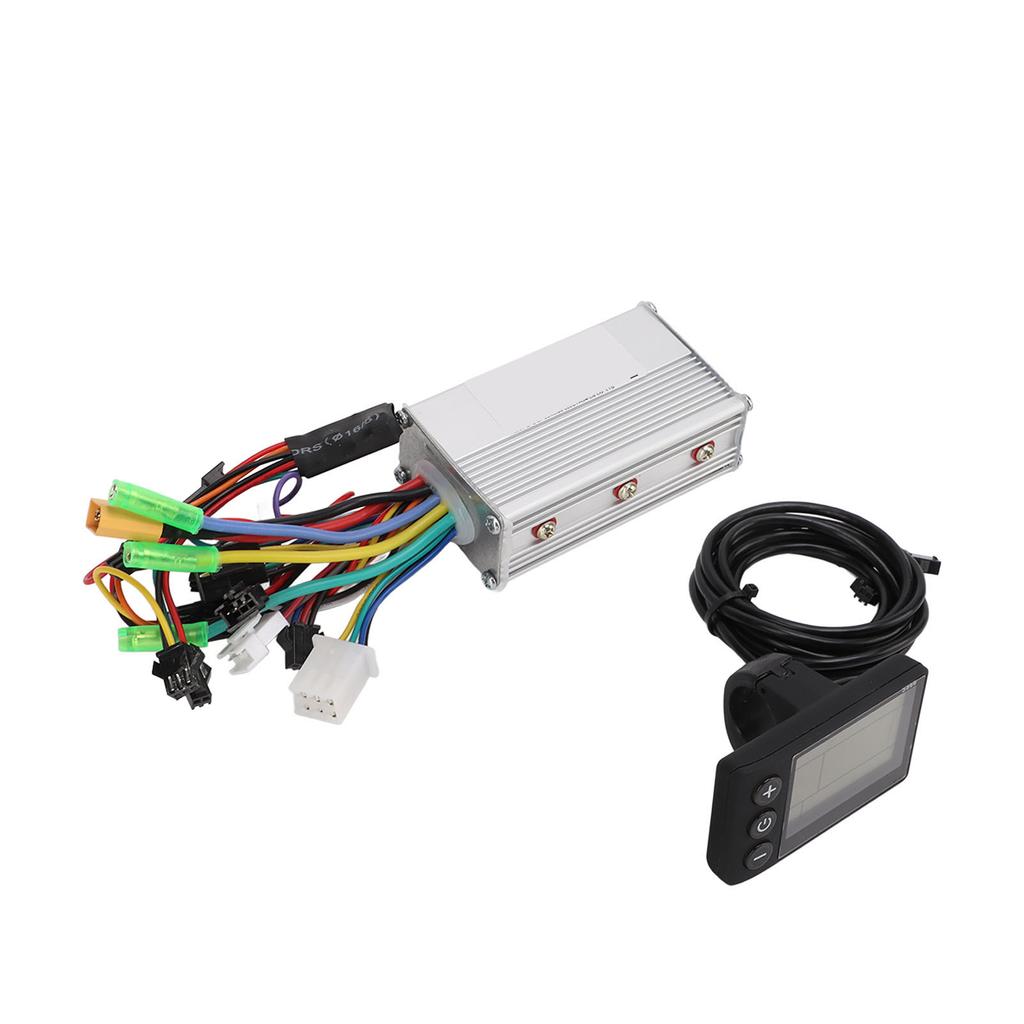 Motor Brushless Controller 24V 36V 48V 350W Electric Bicycle Scooter 3 Mode Sine Wave Controller Kit with LCD Display