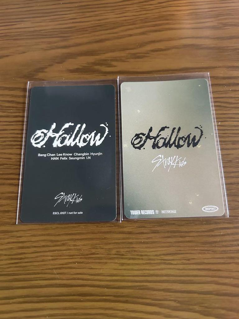 [USED] straykids Hollow Regular Edition + Tower Records Bonus Hyunjin