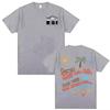 Bad Bunny Debi Tirar Mas Photo DTMF Album T-shirt Men's and Women's Short Sleeved Casual Cotton Oversized T-shirt