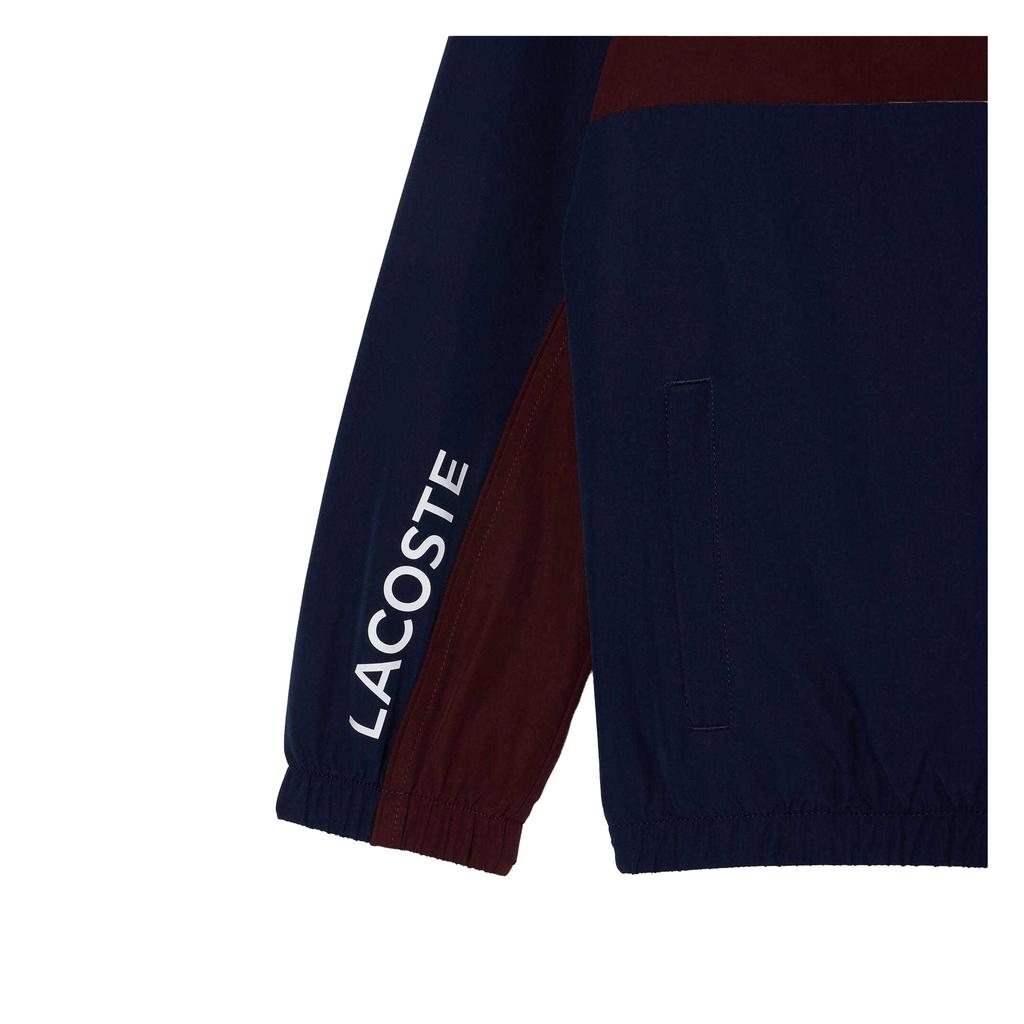 Lacoste Boys Embroidered Logo Hooded Jacket