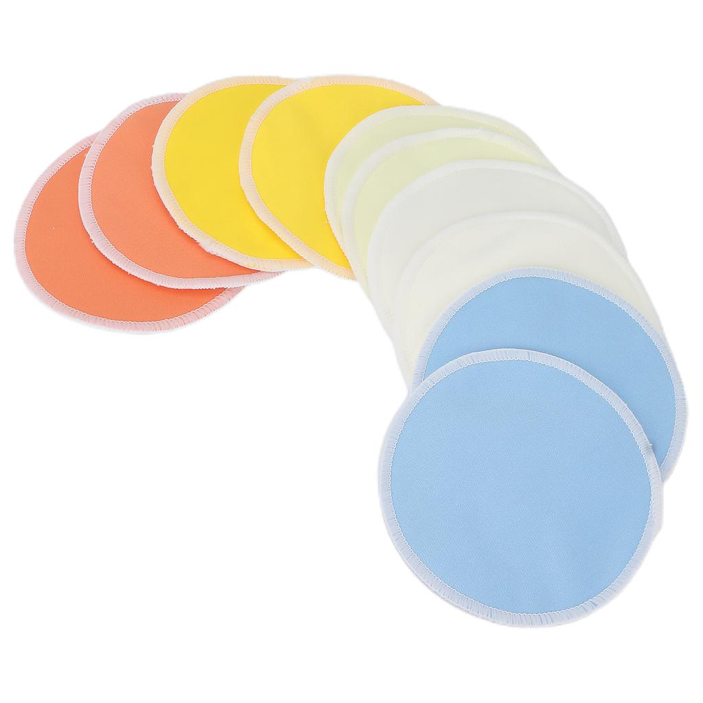 10pcs Washable Breastfeeding Pads Resuable Nursing Feeding Breast Pads for Maternity