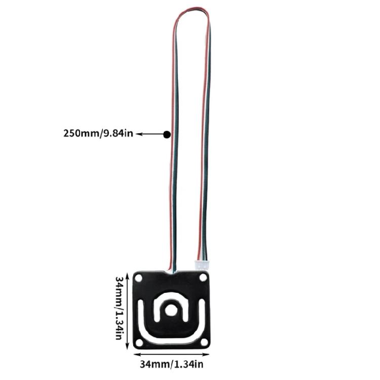 Temperature Compensated Metal Foils Strain Gauges for K1C/K1MAX Heat Bed Pressure Monitoring And Vibration Resistance
