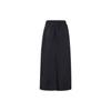 Adidas Originals 3-Stripes Patchwork Casual Long Skirt Women Bottoms Black JC6123
