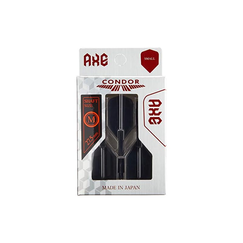CONDOR AXE REVIVAL Small M Black Dart Flights Condor Axe Small TiTO