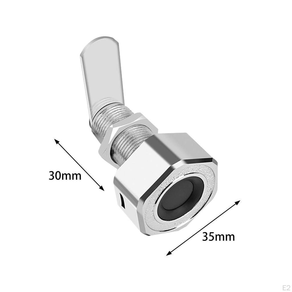 Drawer Furniture Lock Biometric 20 Fingerprints DIY 30mm,USB Charging,Zinc Alloy Smart