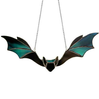 Raampaneel Hangende Vleermuis Suncatcher Wandkunst Ornamenten voor Raam Binnen Buiten Decor
