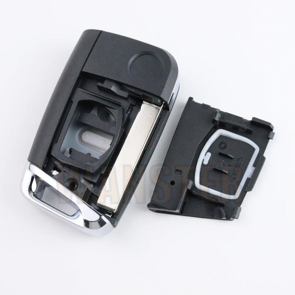 Coque de boîtier de clé de voiture pour Volkswagen Vw Golf 7 4 5 Mk7 Mk4 6 Tiguan Gti Pour Skoda Octavia A7 Pour Seat Leon Ibiza Altea