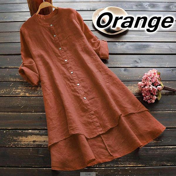 

Женский кардиган больших размеров с открытым передом и круглым вырезом, повседневная свободная футболка с длинными рукавами и пуговицами, простая легкая длинная рубашка, женская блузка M