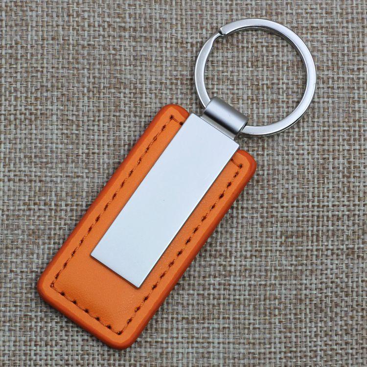Sofort verfügbar Echte Leder Auto Schlüsselanhänger und Metall Schlüsselanhänger Anhänger - Ideal für Werbeaktionen und Geschenke