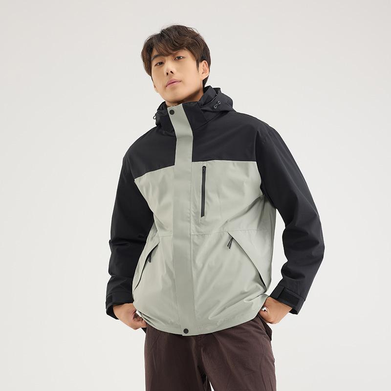 

Куртка 3-в-1, мужская и женская флисовая подкладка, ветрозащитная и водонепроницаемая, куртка для альпинизма в Тибете 4XL