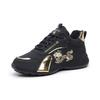 Spring and Autumn Women's Shoes Waterproof Leather Surface Breathable Mesh Surface Embroidered Versatile Women's Shoes