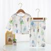 Baby Cotton Summer Sleepwear Set With Antibacterial Soft Fabric For Newborns And Infants
