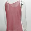 2026 Summer Women's Color Block Knit Tank Top, Round Neck Sleeveless Crochet Vest Cami for Casual Beach & Daily Wear