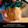 LEGO Icons Poinsettia Building Set Decorative Flower Centerpiece Holiday Decoration for Adults 10370