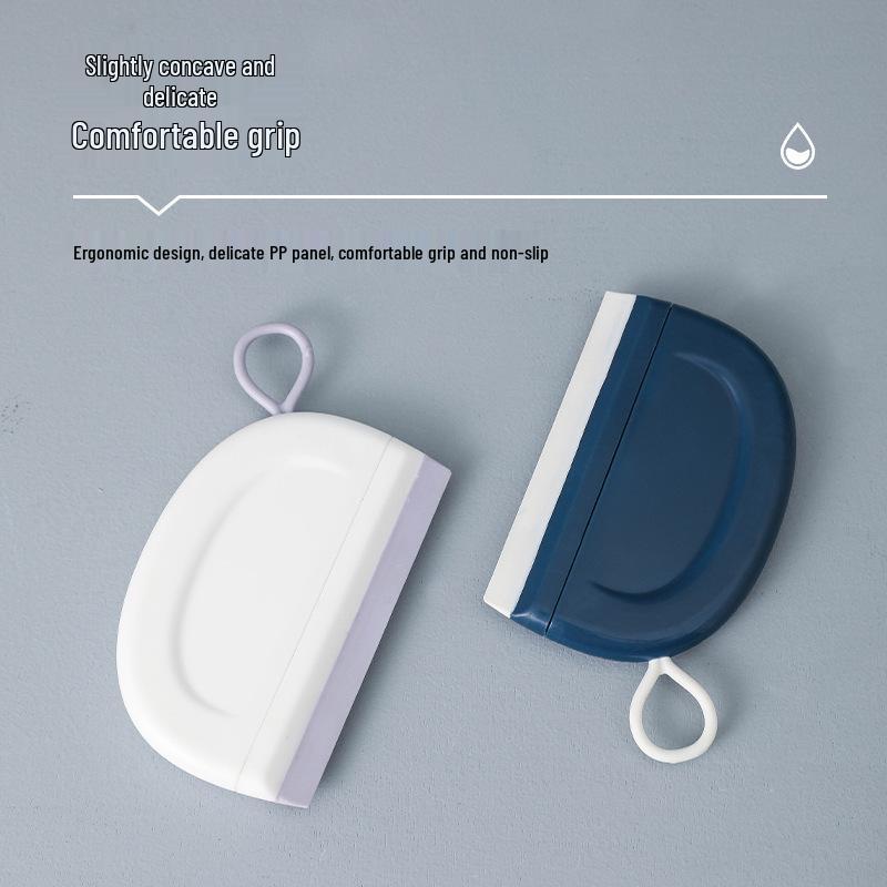 Silicone Mini Glass & Countertop Wiper for Bathroom Sink Cleaning