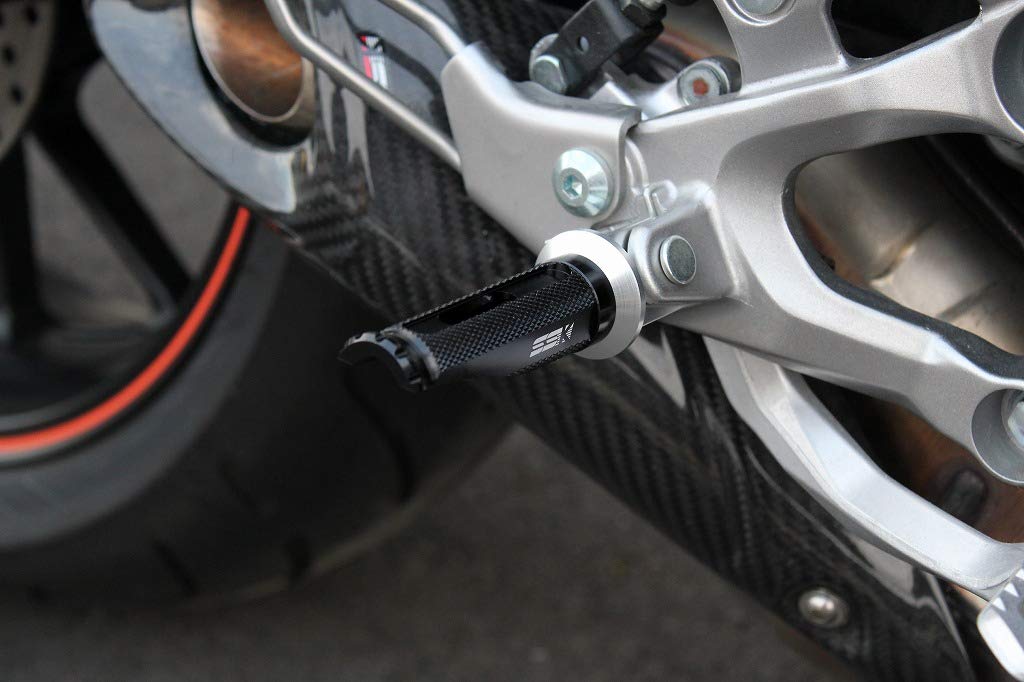 SSK machined aluminum step racing type for rider mounting part color: silver step bar color: silver