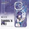Genshin Impact Lauma Flins Columbina Phone Case For IPhone 11 12 14 15 16 Pro Max Mini X XS Max 7 8 6 6S Plus Transparent Cover