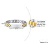 Customize Stainless Steel Watch Band  ID Tag Bracelet, Free Engraving Personalized Jewelry,Women Men Anniversary Couple