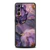 Flower Marble Phone Case For Samsung Galaxy S25 Edge S24 S23 S22 Ultra S20 S21 FE 5G S10 S9 Plus S10E Soft Cover
