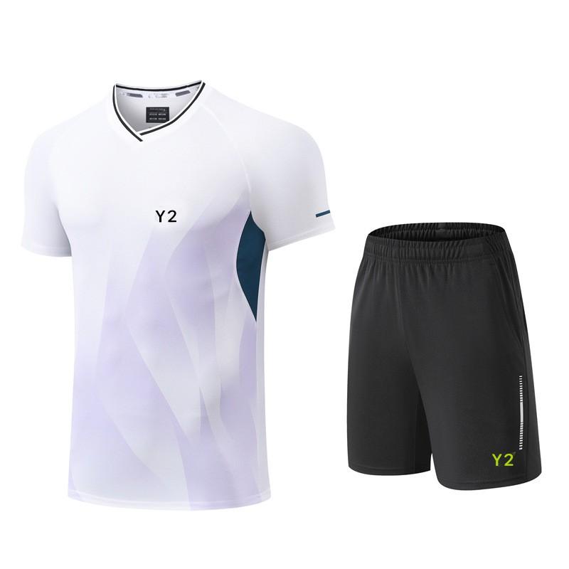 Unisex Badminton Shirt Short Sleeve Breathable Sport T-Shirt Kids Adults Training Competition