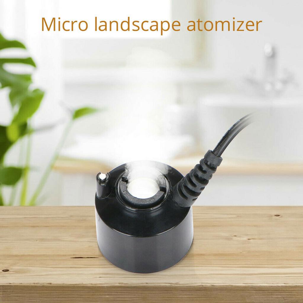 Atomization Head Fountain Pond Mist Maker Atomizer Air Humidifier Fog Maker Purifier Halloween Party Pond Fog Machine Atomizer