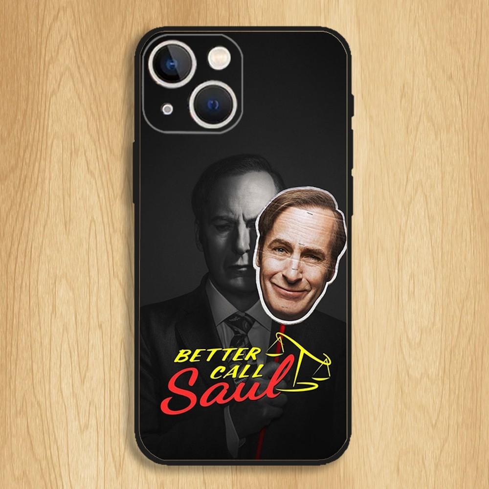 S-Series Better Call Saul Phone Case For iPhone15,14,13,12,11,Pro,Max,Plus,Mini,X,XS,XR,8,7,6,S,Plus,SE Soft Black Case