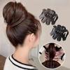 Mode Pferdeschwanz Haar Klaue Clip Schwarz Acryl Kleine Haar Krallen Frauen Mädchen Shark Clips Kopfbedeckungen Haarspange Haar Zubehör