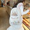 High-value Cartoon Backpack Women's New Casual Large-capacity Backpack Junior High School High School Student Schoolbag