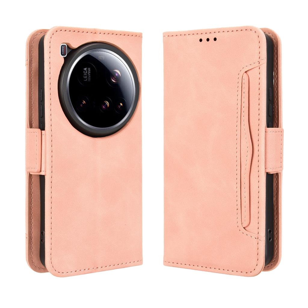 For Xiaomi 15 Ultra Leather Case Phone Wallet Cover with Multiple Card Slots